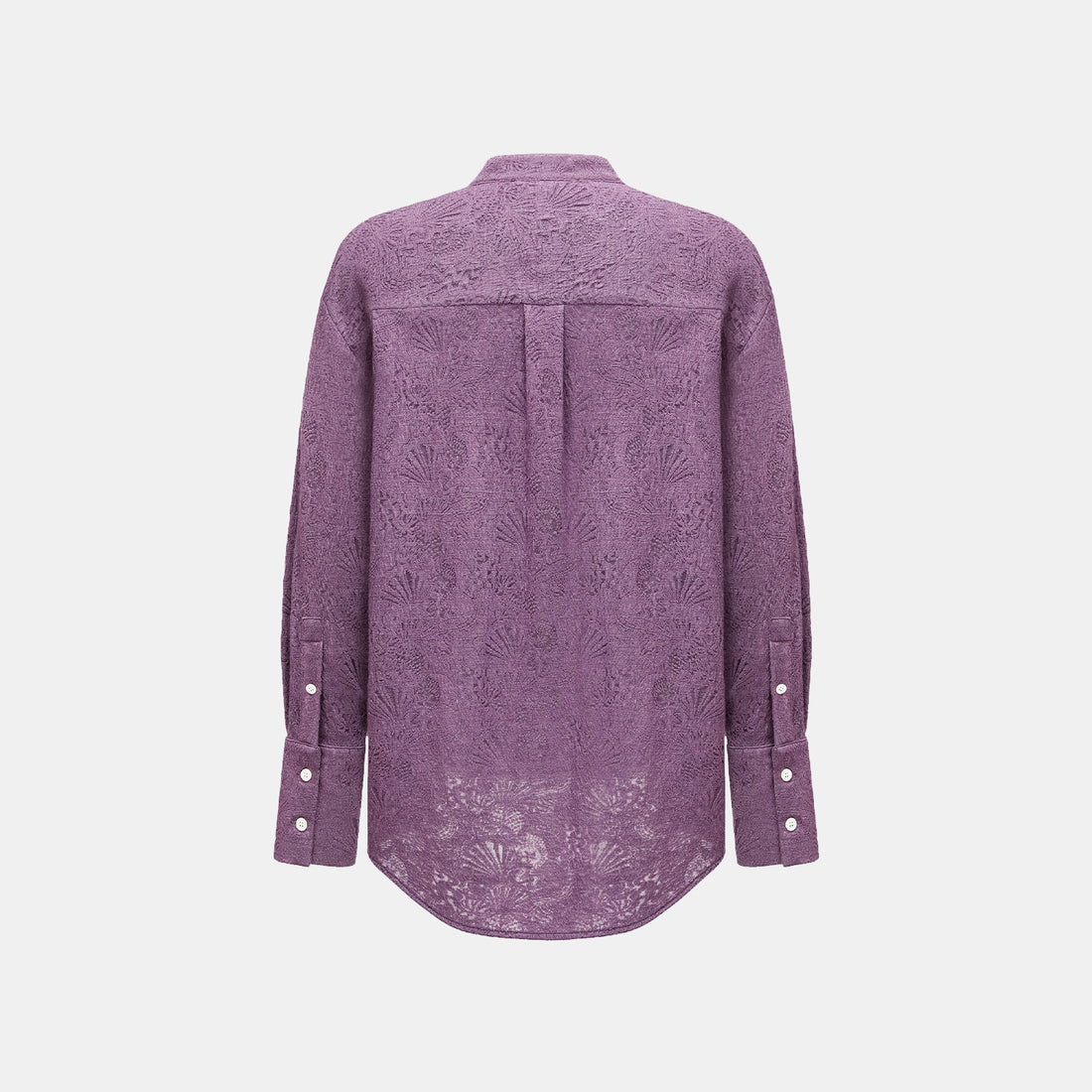 "Lazily in the Spring" Wool Jacquard Chinese Knitted Suit - Muyan Zhilan