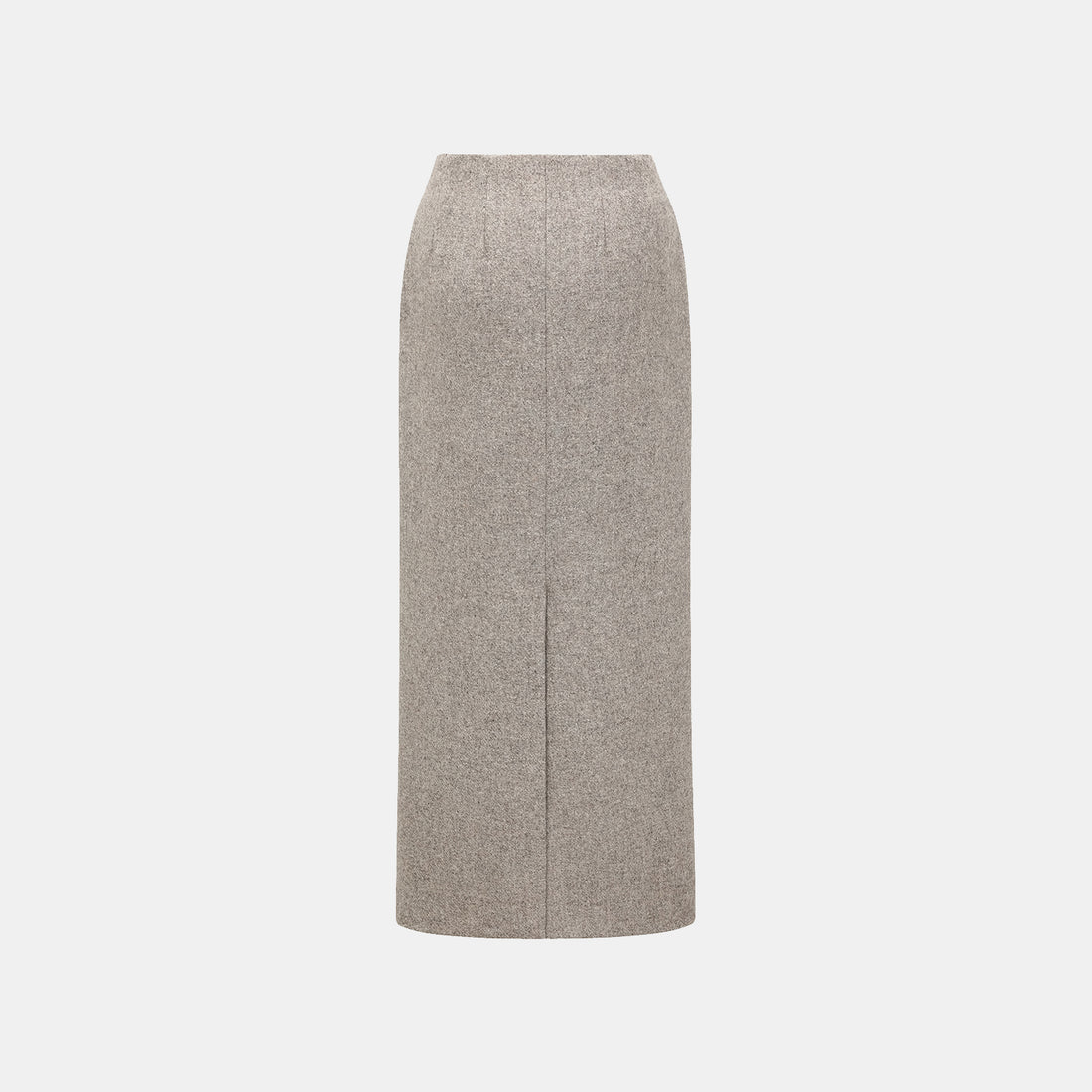 "Westminster Weekdays" Australian Wool Pencil Skirt - Grey
