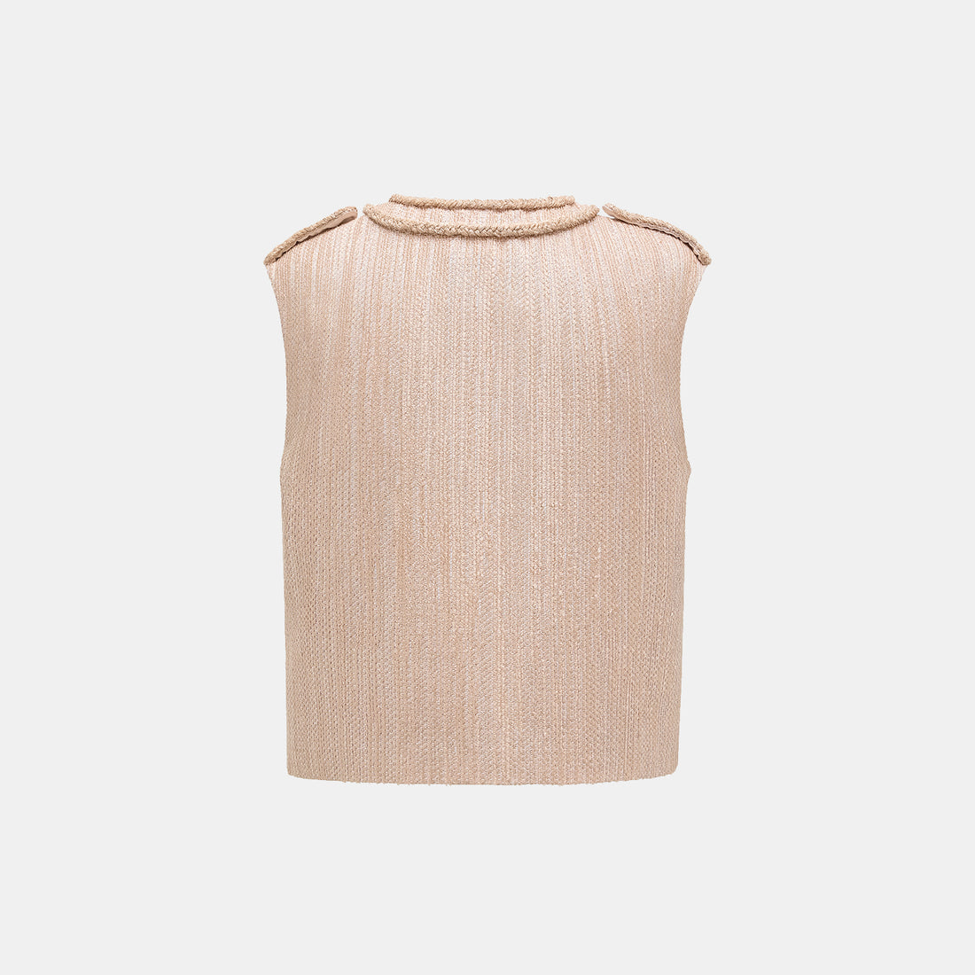 "Weekend at Monaco." Spanish lightweight tweed vest