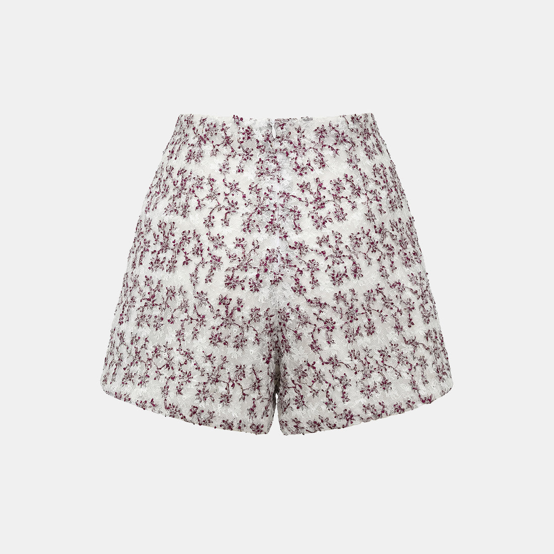 "Quiet Mastery." French top handmade workshop special craft lace shorts