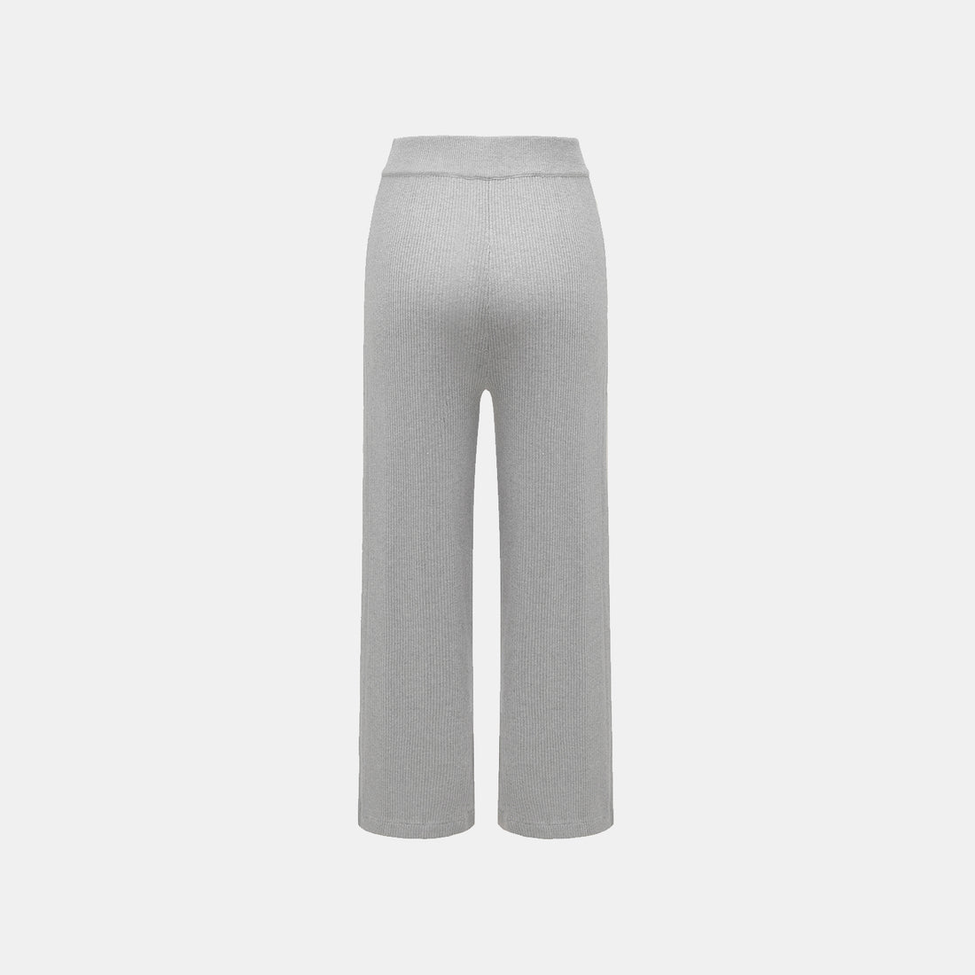 "Spring diary." Silk Cashmere knitted three-dimensional pleated wide-leg pants—Ash