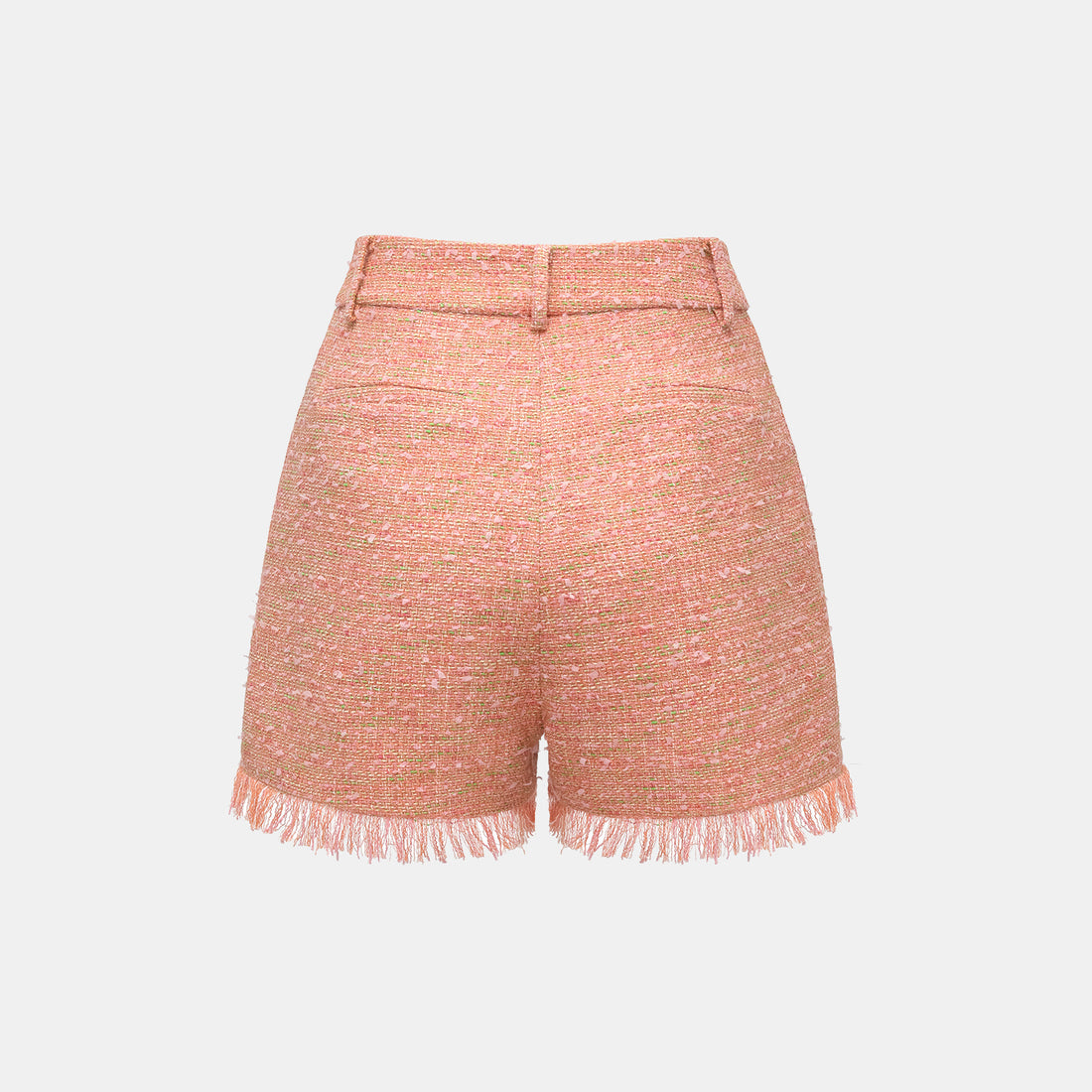 "Chelsea tea time" Tweed Shorts—Summer Berry Delight
