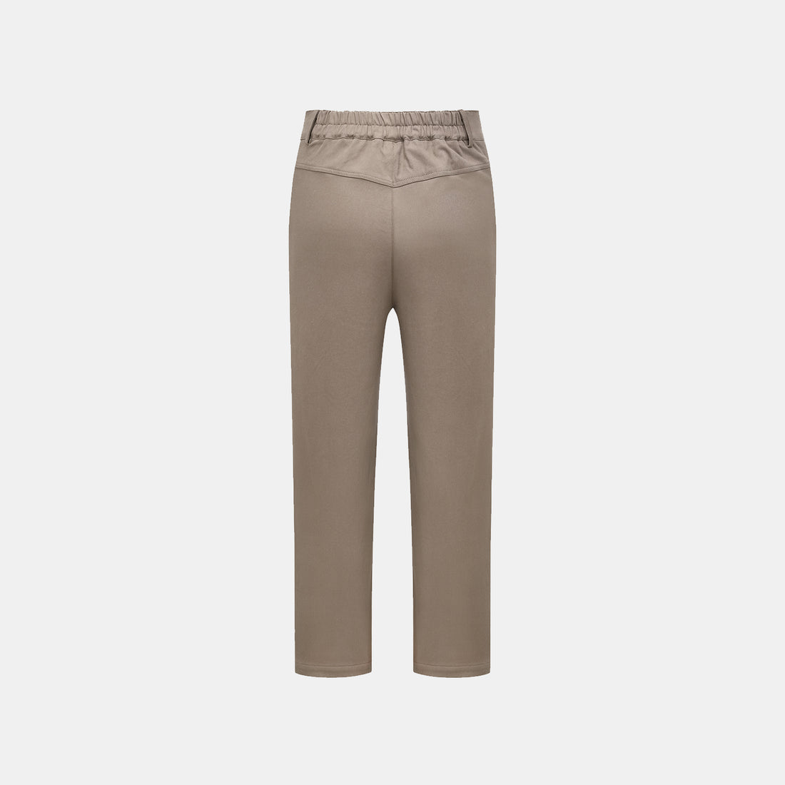 "Easy-go Chic" Premium High Stretch Cotton Denim Cropped Pants - Biscuits