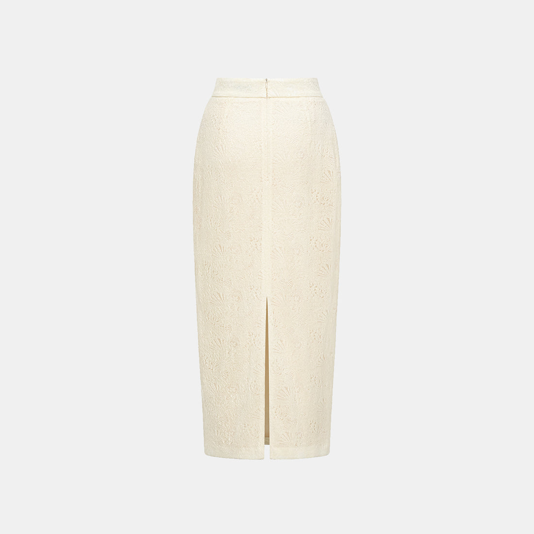 "Lazily Leaning on Spring" Wool Jacquard Chinese Knitted Suit - Autumn Porcelain Reflecting the Snow