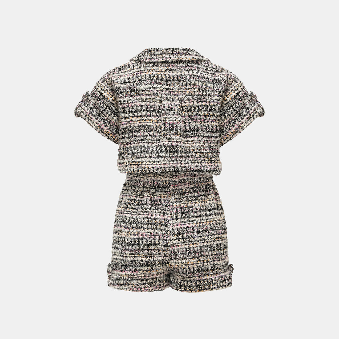 'Afternoon in Los Angeles' Tweed Jumpsuit