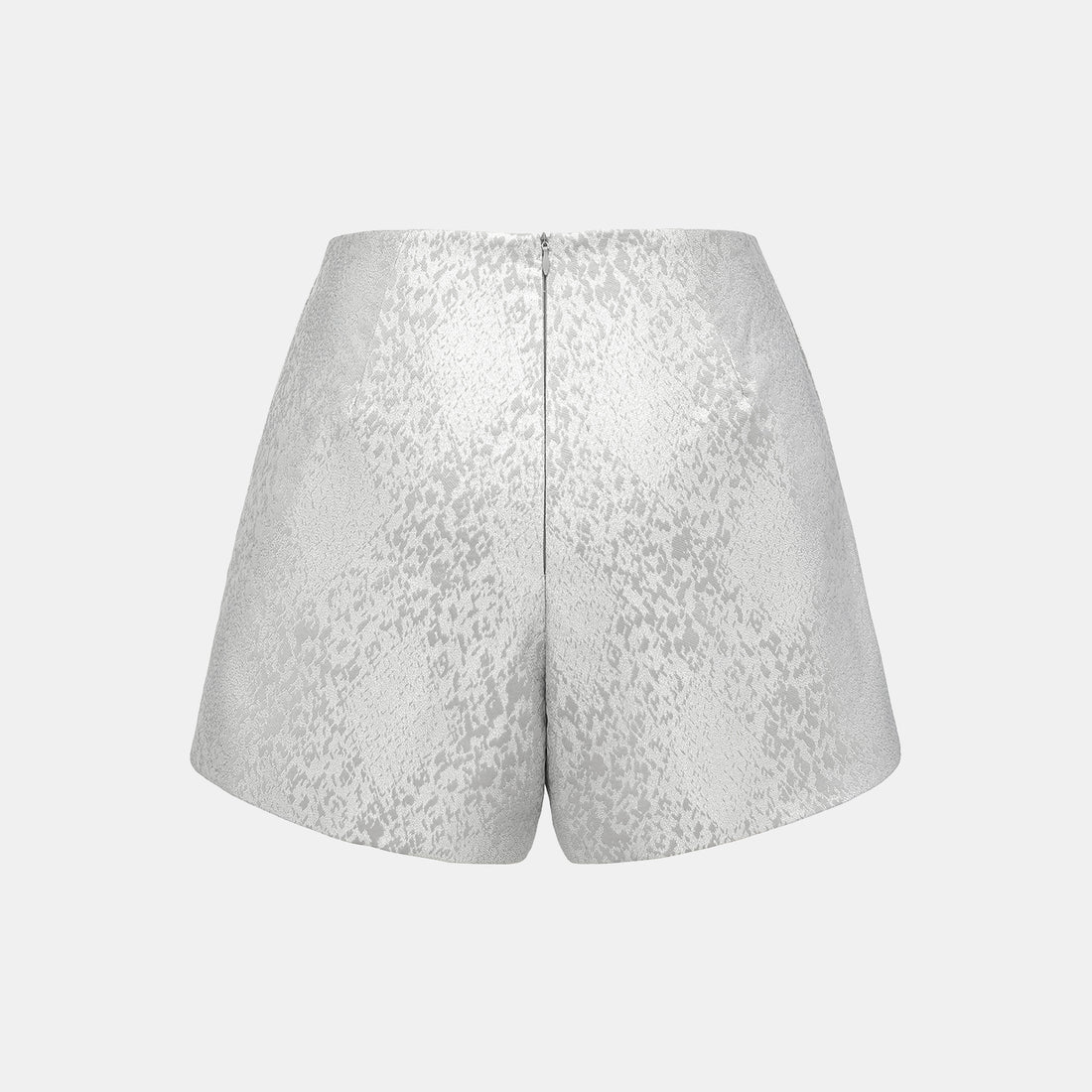 "Spring" Spanish jacquard shorts - Dusk Purple Cloud Light