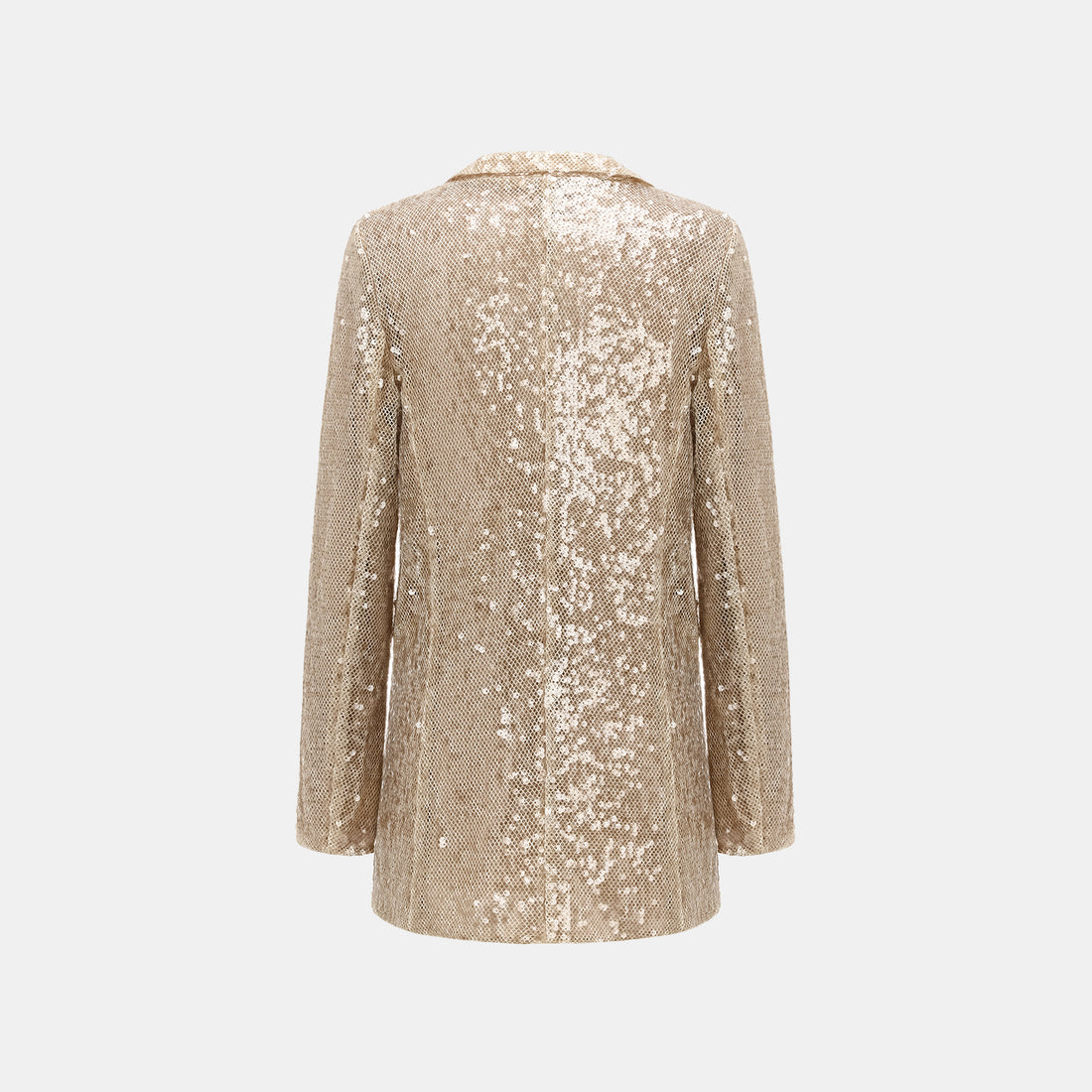 “Daytime Party.” Sparkling Knit Blazer