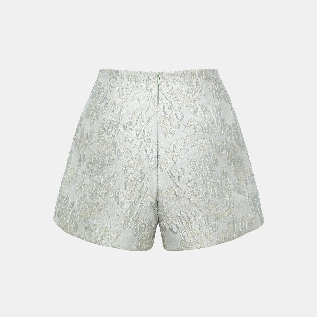 "Spring Outing" Jacquard Shorts—Moonlit