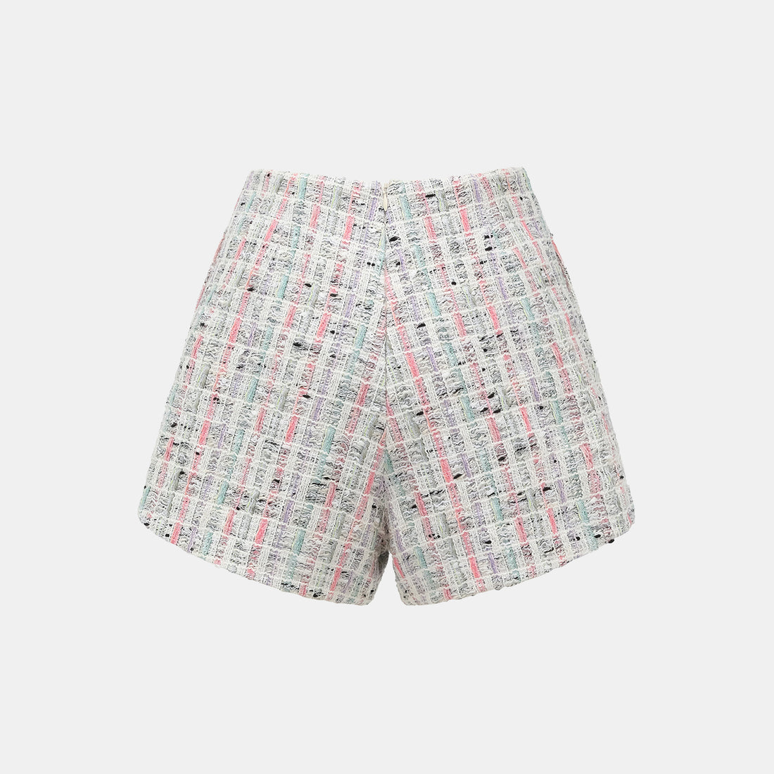 "Arcade of CherJoy Atelier." French Summer Lightweight Tweed Shorts