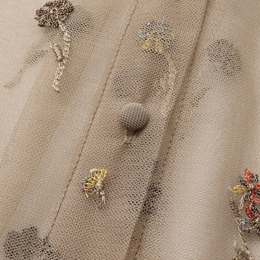 "Quiet Mastery" French top embroidered shirt