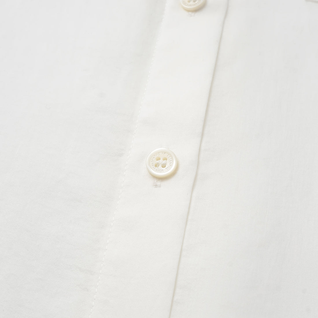 "Intellectual Moment" Tencel Satin Chiffon Oversized Shirt - Simple White