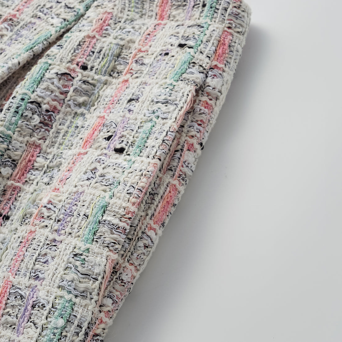 "Arcade of CherJoy Atelier." French Summer Lightweight Tweed Shorts