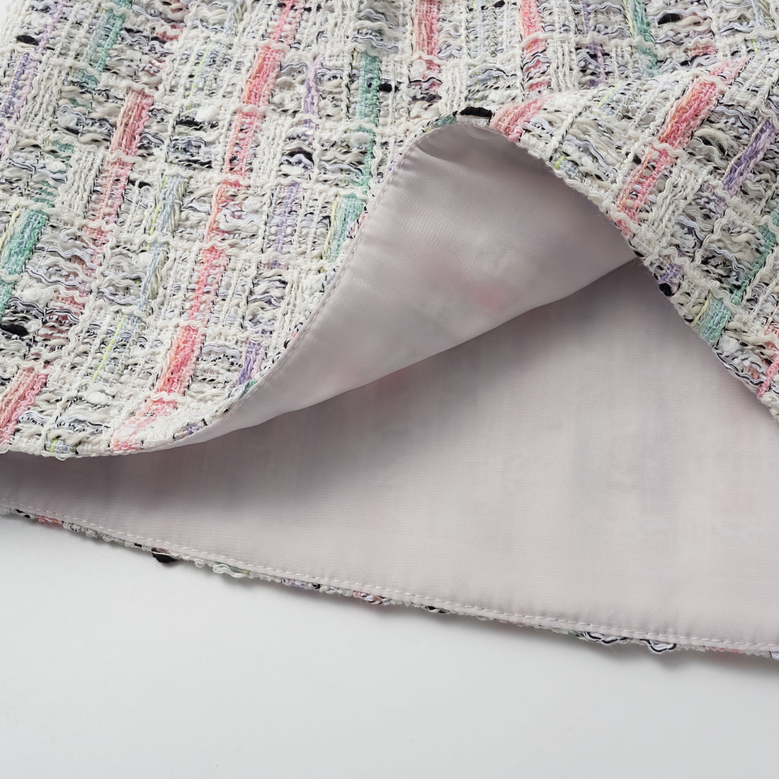 "Arcade of CherJoy Atelier." French Summer Lightweight Tweed Shorts