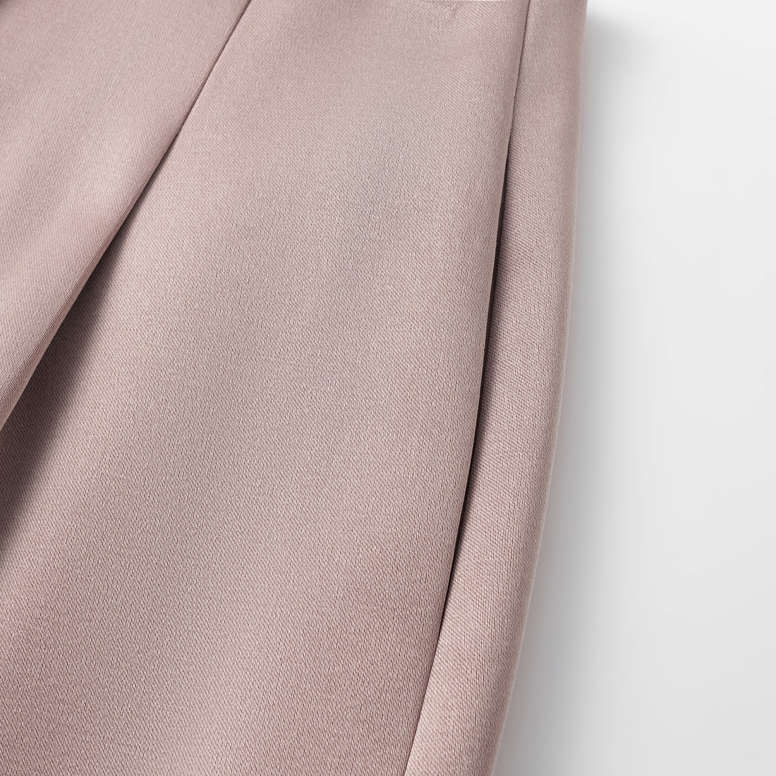 "Weekend at Monaco." Heavy Satin Shorts — Taupe