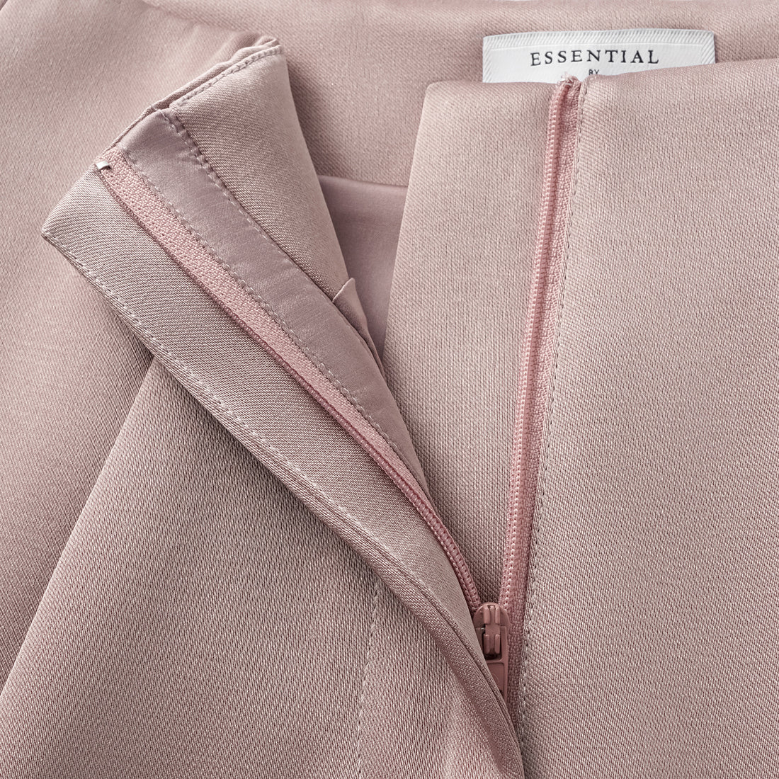"Weekend at Monaco." Heavy Satin Shorts — Taupe