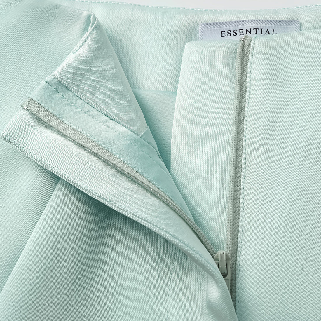 "Weekend at Monaco." Heavy Satin Shorts — Mint