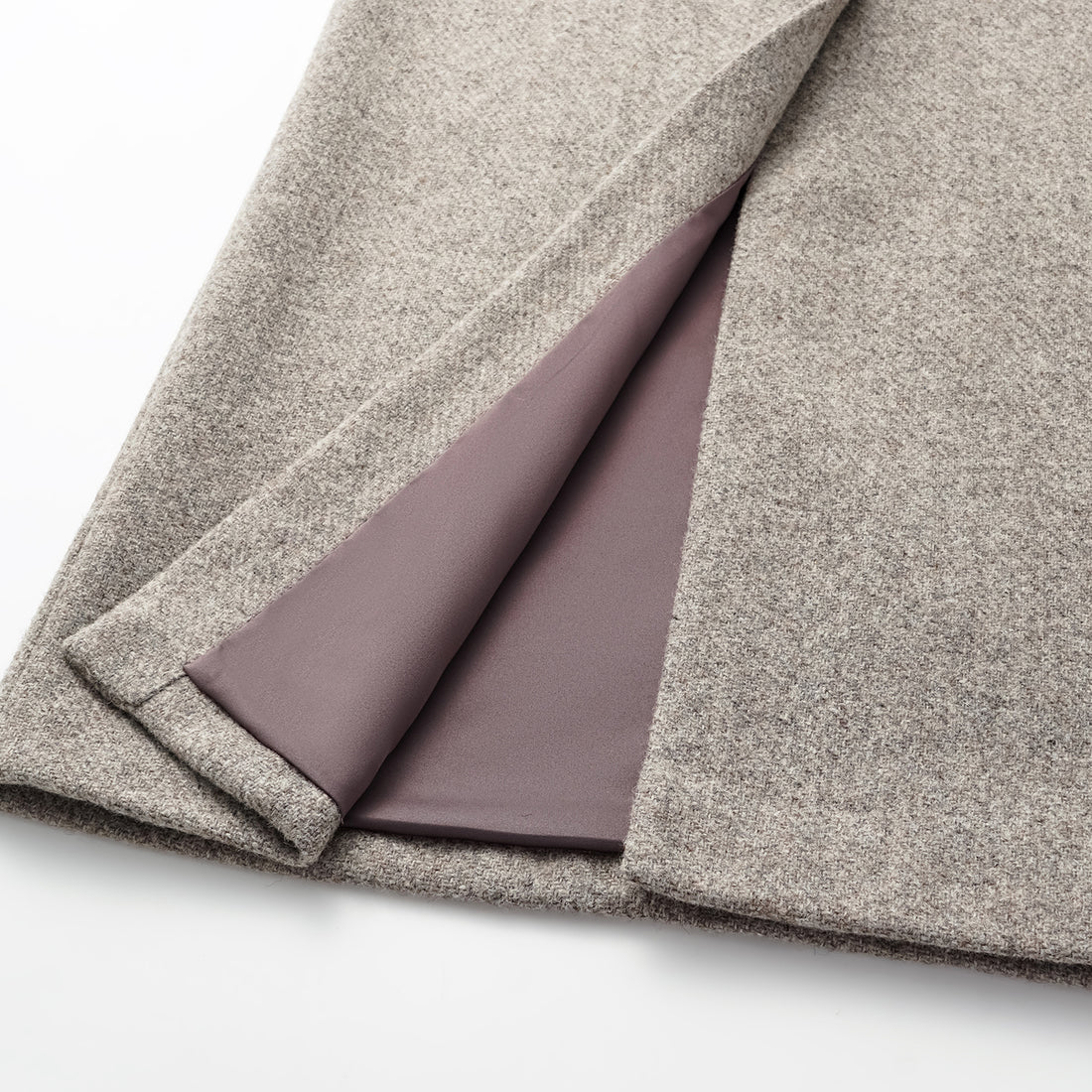 "Westminster Weekdays" Australian Wool Pencil Skirt - Grey