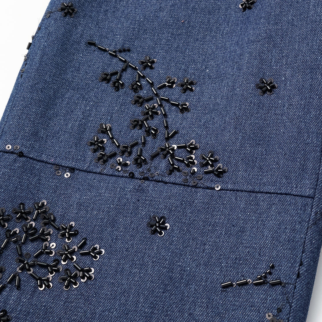 "Spring" Italian Beaded Cropped Pants