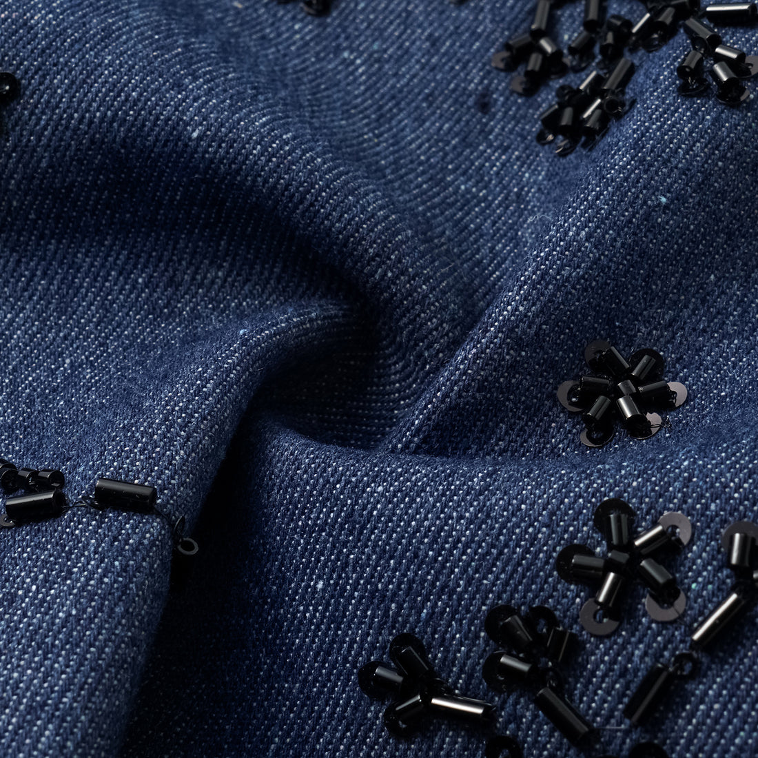 "Spring" Italian Beaded Cropped Pants