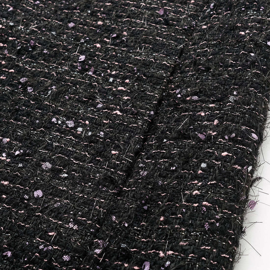 "Brunch at Ritz" Tweed A-line Dress—Hidden Pink