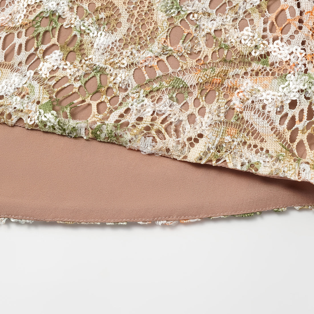 "Imperial Garden Teatime" Italian luxury embroidered lace vest - Teatime