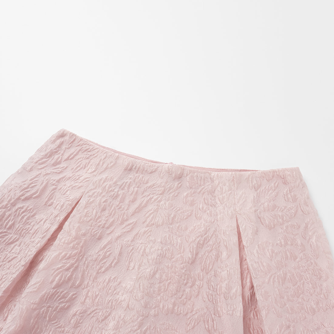 "Weekend at Monaco." 3D Jacquard Shorts—Bubble Gum