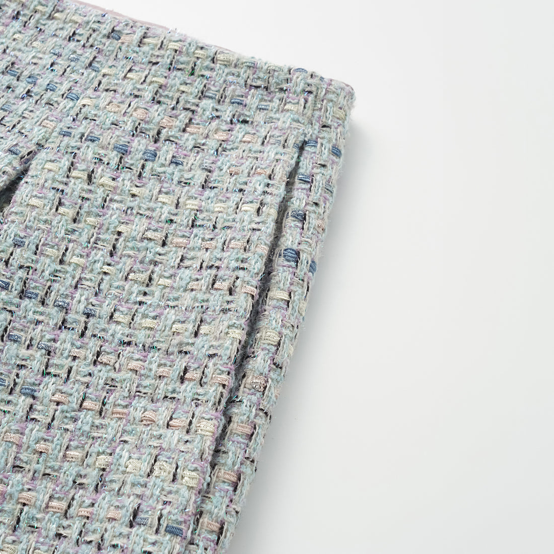 "Chelsea Citywalk." Tweed Shorts—Mojito