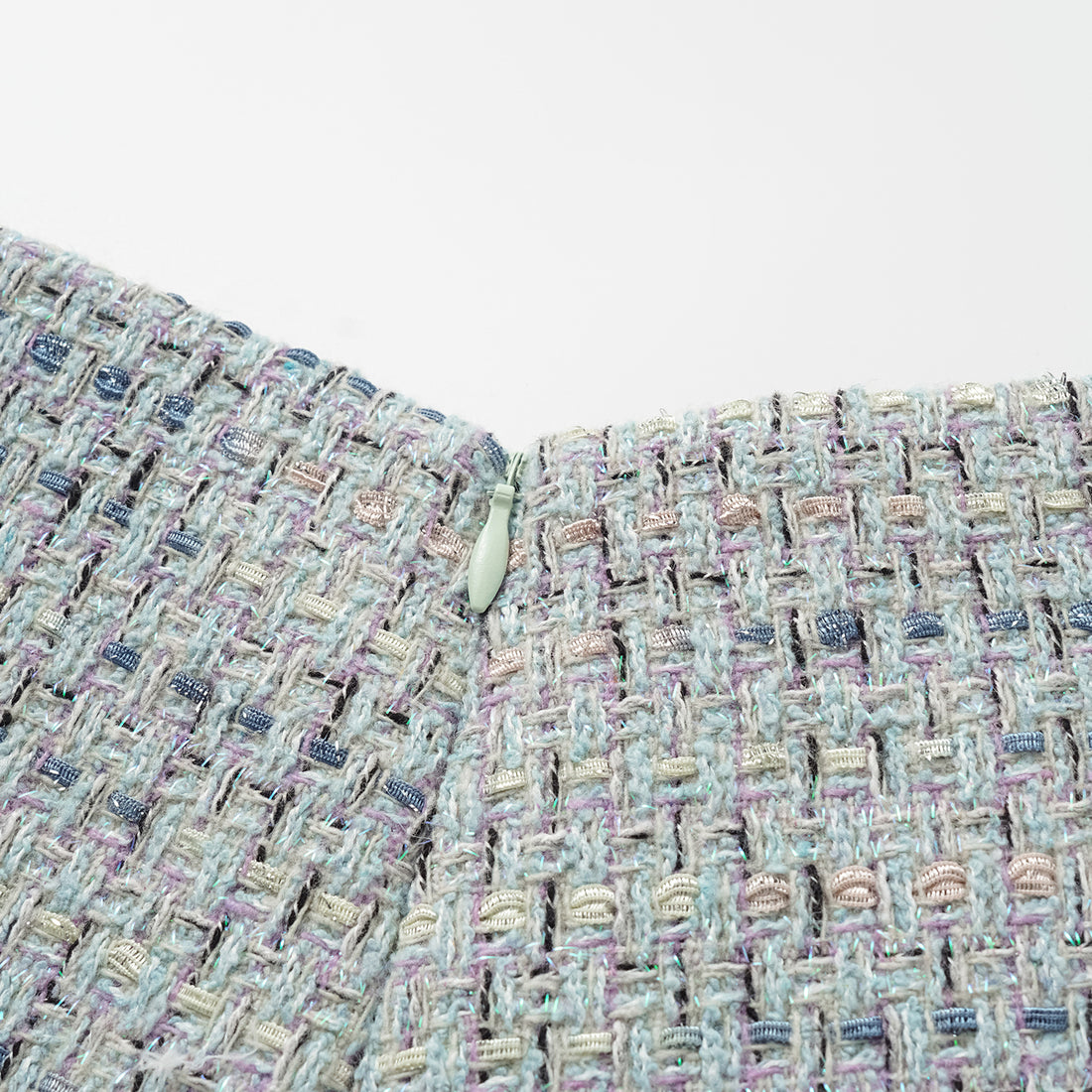 "Chelsea Citywalk." Tweed Shorts—Mojito