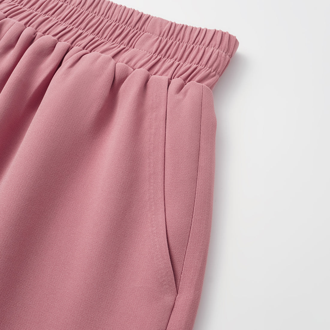 "Easy-go Chic" Textured Acetate Blazer/Shorts Set—Dusk
