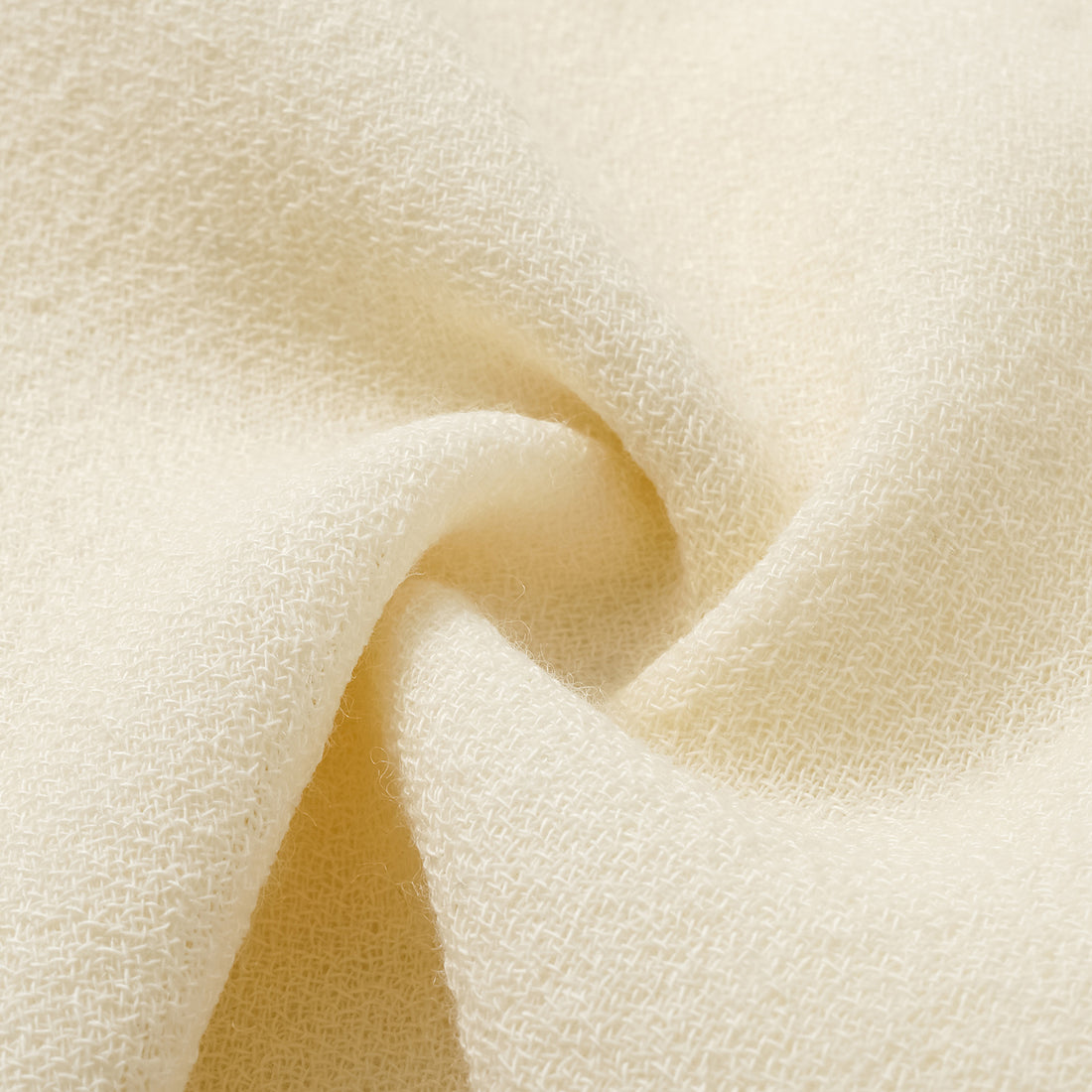 "The Top" British top crepe cropped trousers—Beige