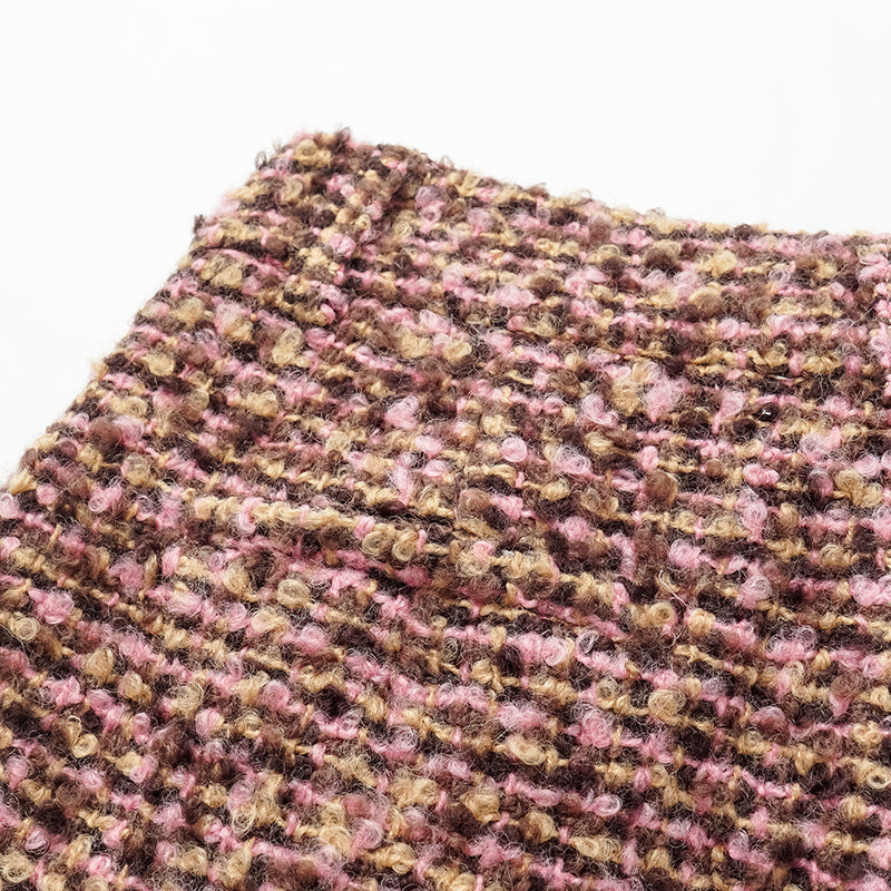 "Afternoon in Los Angeles" Tweed Shorts—Cinnamon Roll