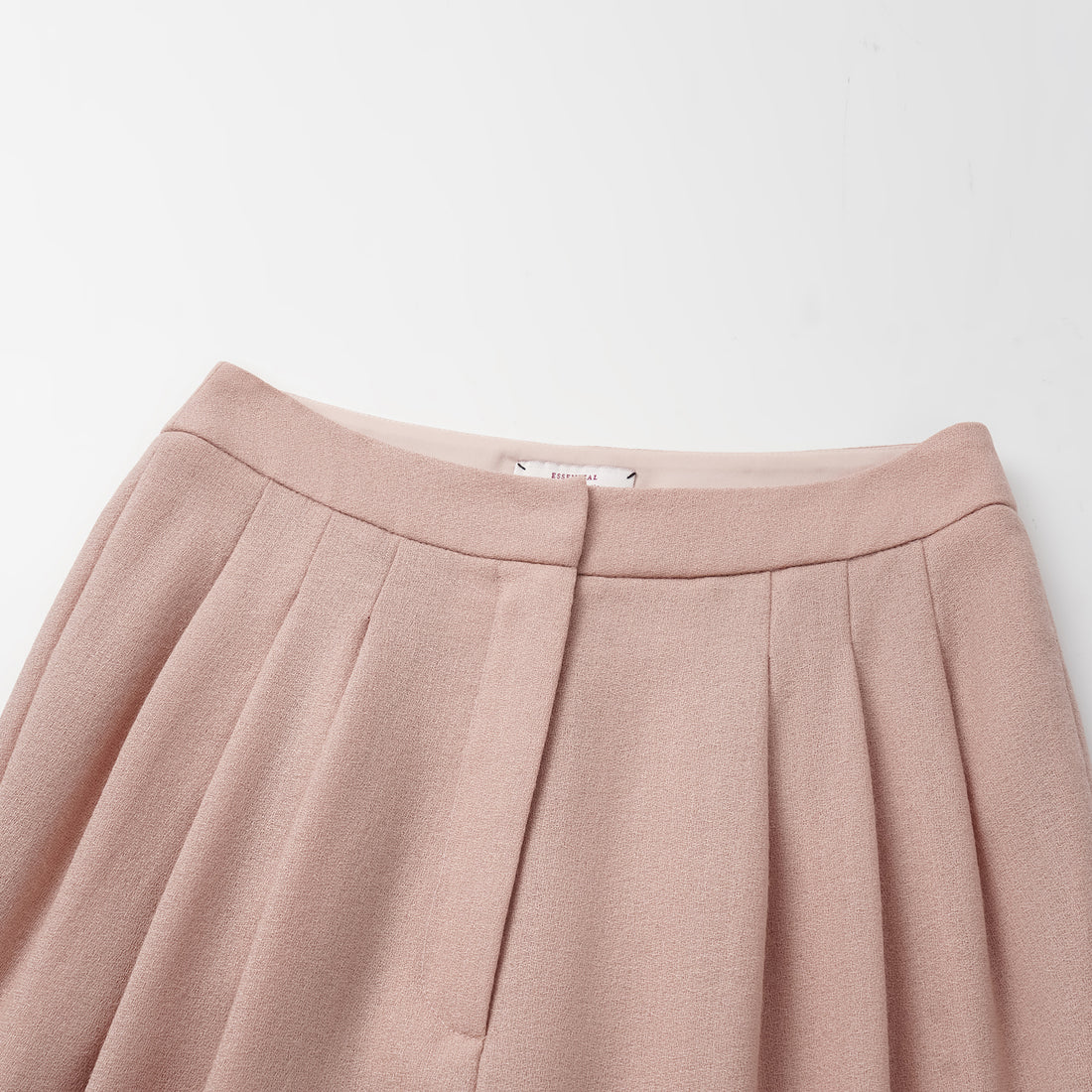 "The Top" British top crepe cropped trousers—Dusk