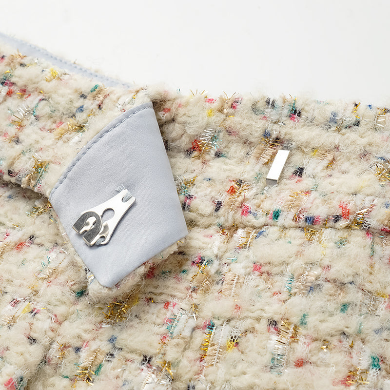 "Afternoon in Los Angeles" Tweed Shorts - Sprinkle
