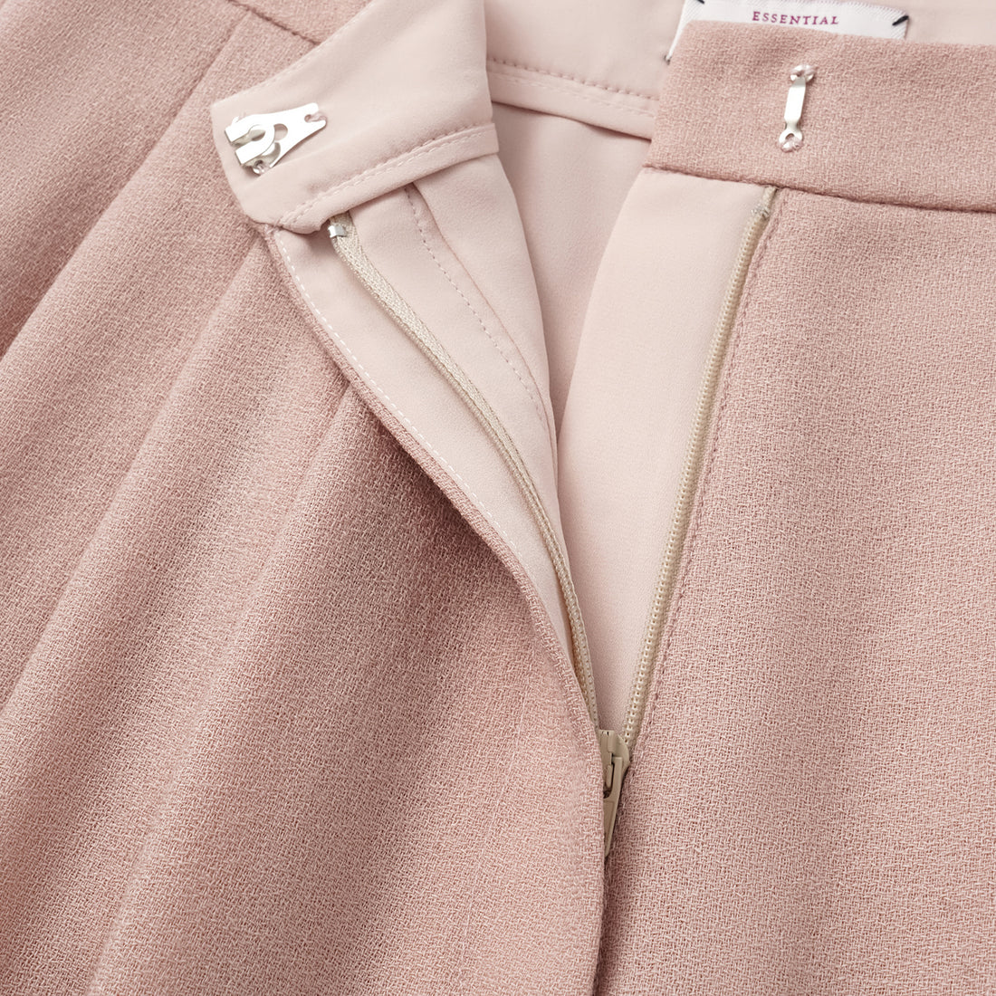 "The Top" British top crepe cropped trousers—Dusk