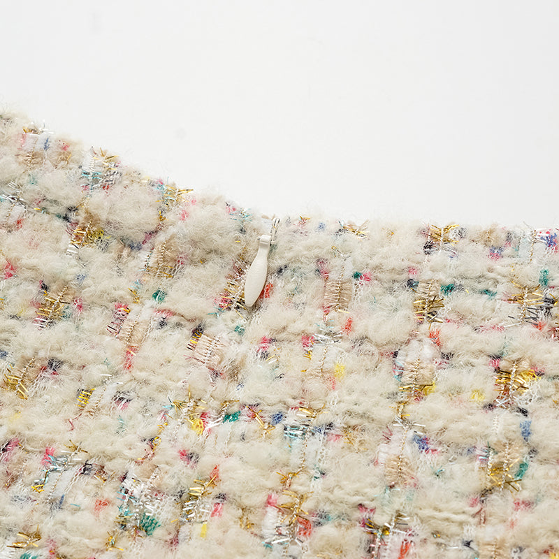 "Afternoon in Los Angeles" Tweed Skirt—Sprinkle