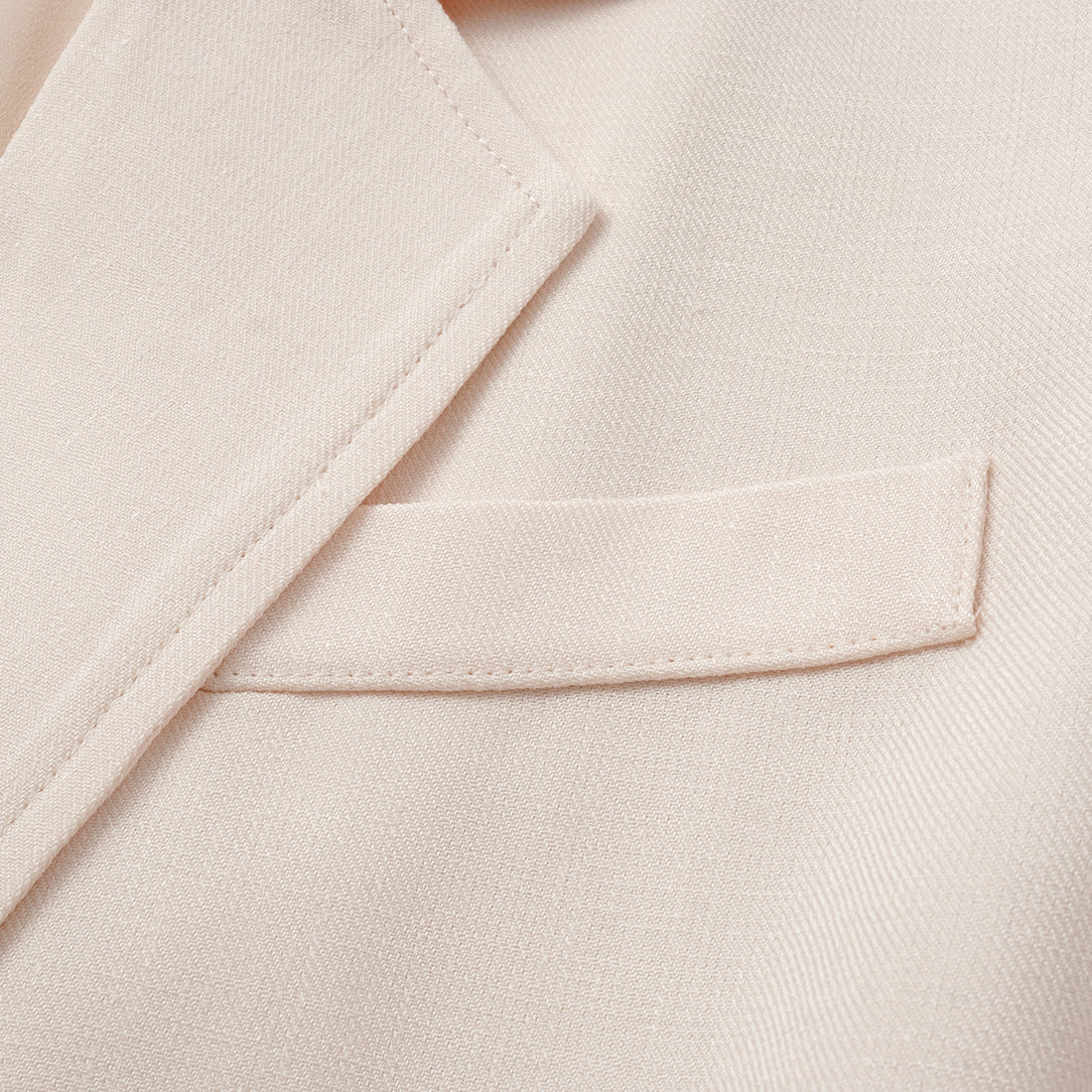 "Weekend at Monaco." Special bamboo texture acetate vest - Ivory