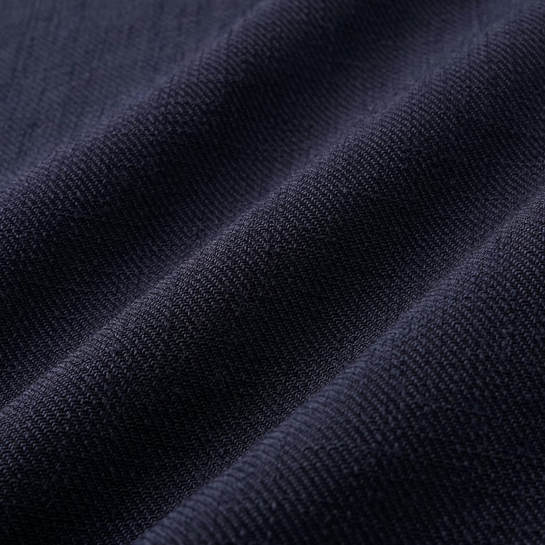 "Weekend at Monaco." Special bamboo texture acetate casual flared pants—Ink