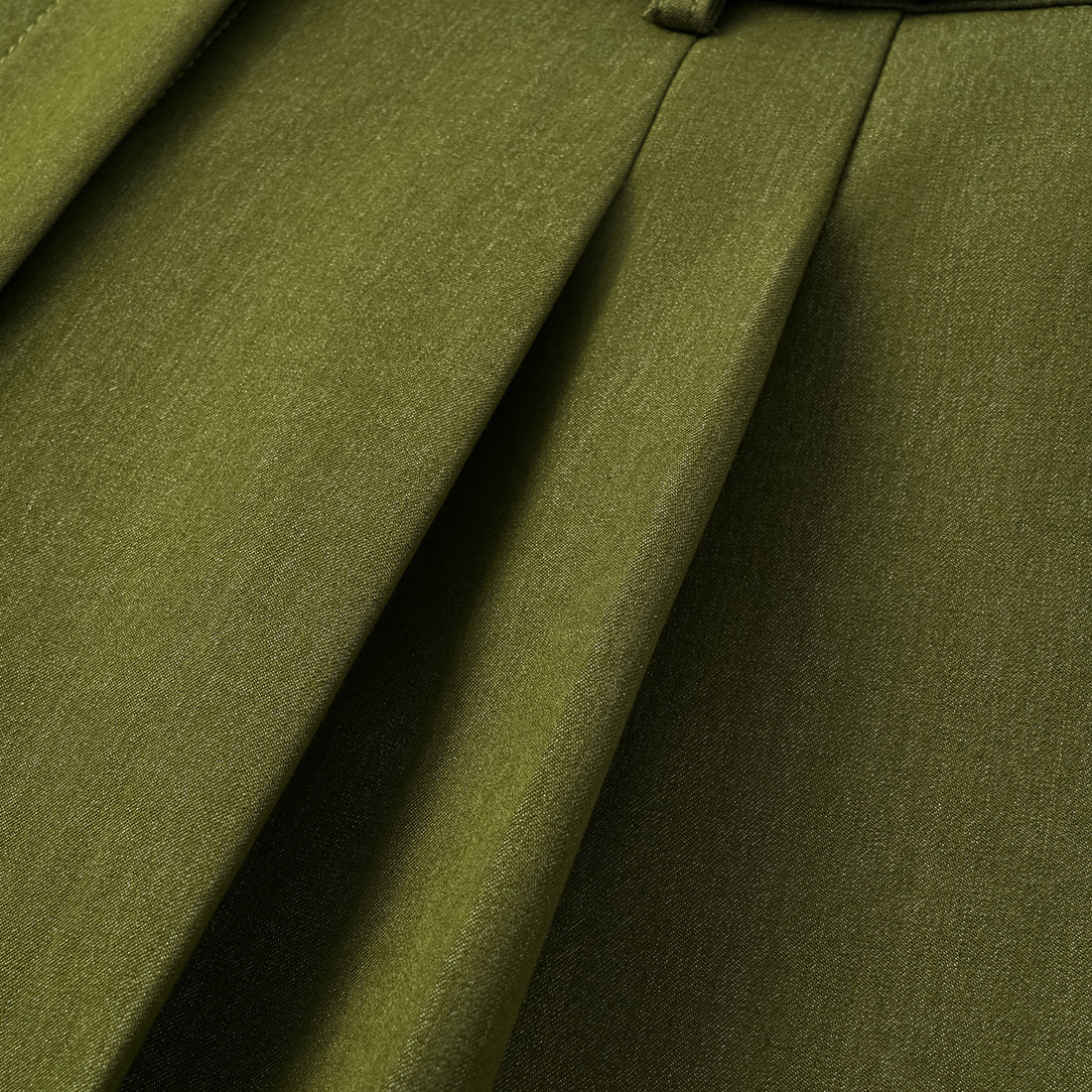 "Weekend at Monaco." Italian Textured Shorts—Pistachio