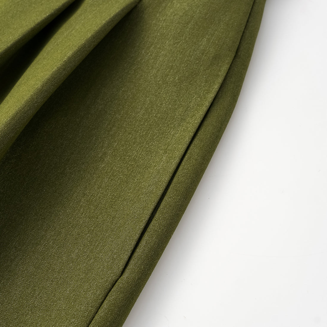 "Weekend at Monaco." Italian Textured Shorts—Pistachio