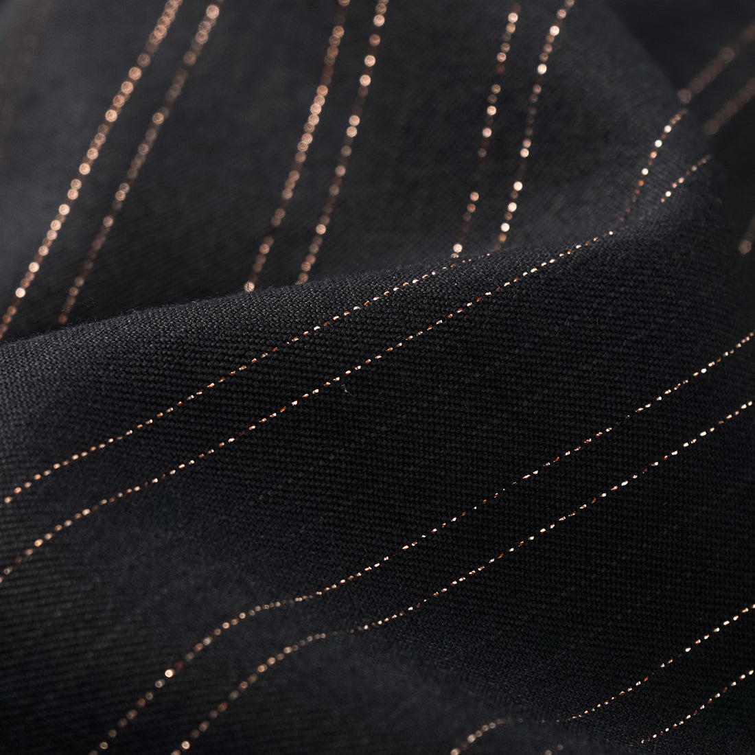 "Speak Sleek." Italian woven gold straight suit pencil skirt—Indigo