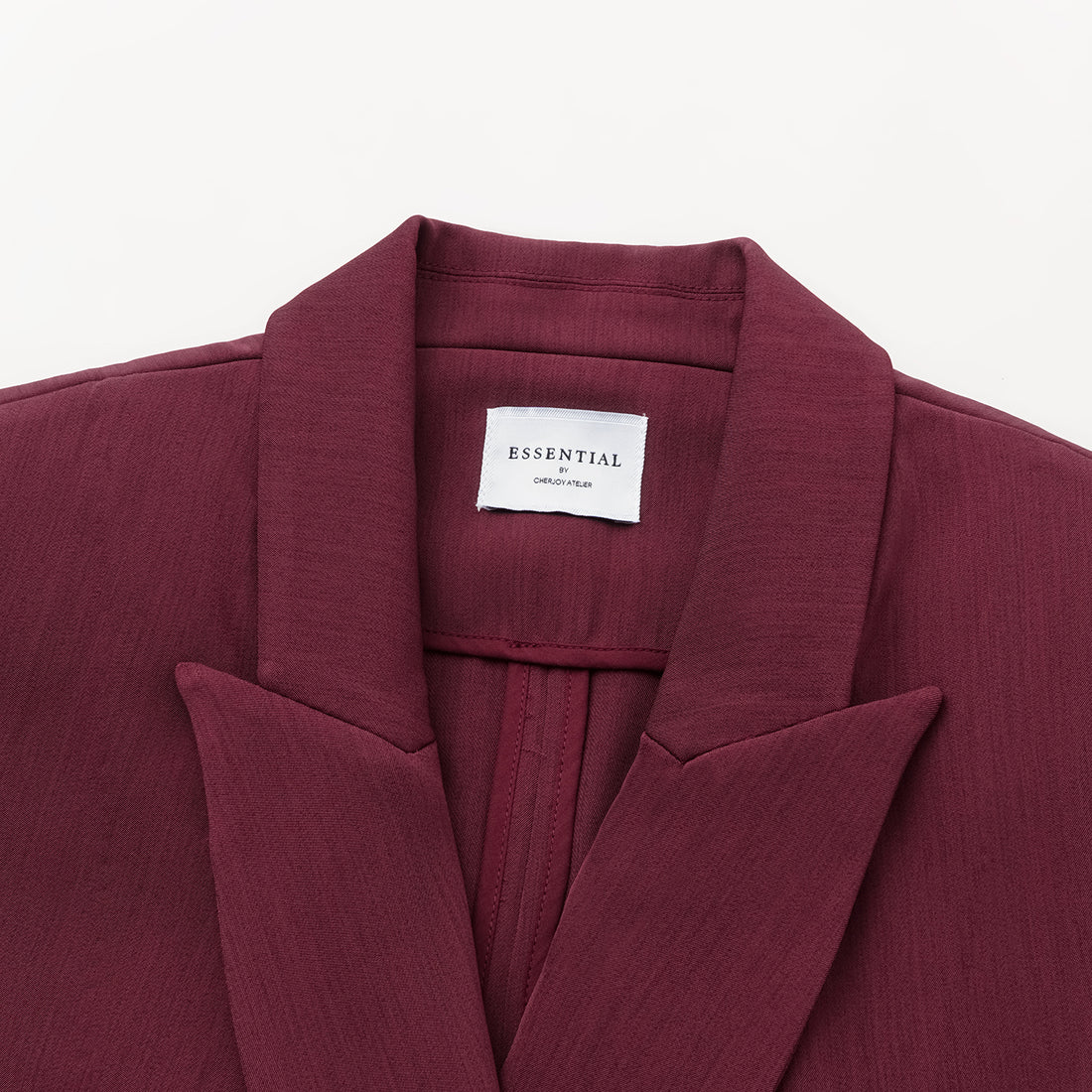 "Westminster weekdays." 義大利輕薄肌理彈性西裝外套—Mulberry Rouge花燃未央