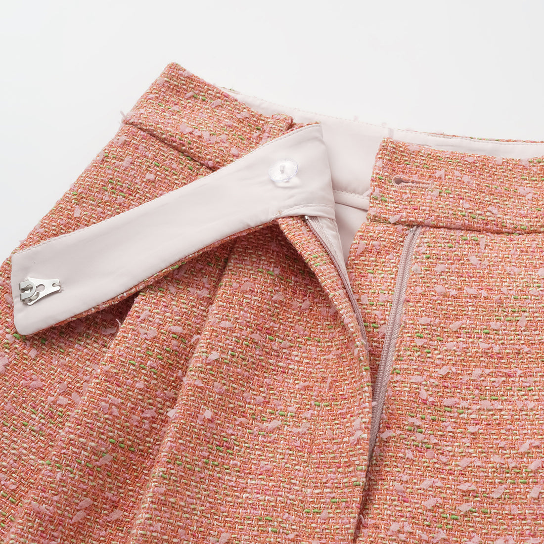"Chelsea tea time" Tweed Shorts—Summer Berry Delight
