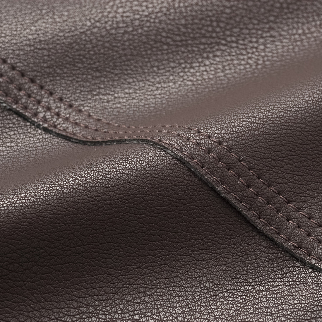 Easy-go Chic” Vegan Leather Cropped Pants - Suede Brown