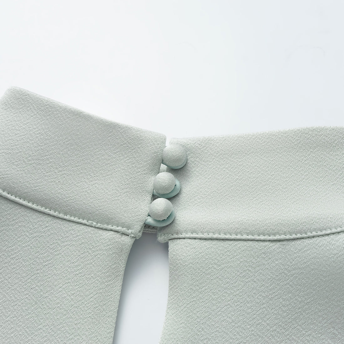 "Spring" hollow cut design light Chinese top - Jasmine