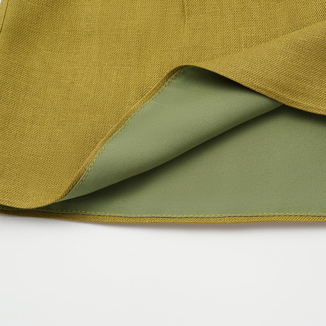 "Intellectual Moment" Special Silk and Bamboo Texture Acetate Shorts - Mu Jiang