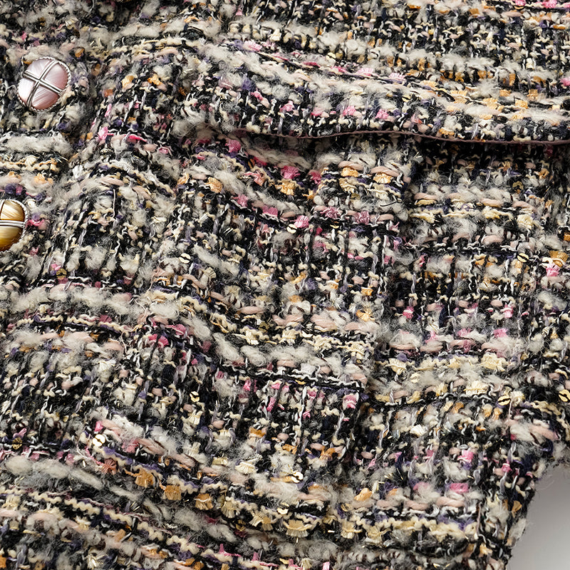'Afternoon in Los Angeles' Tweed Jumpsuit