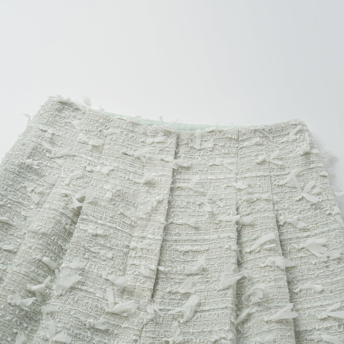 "Spring" Lightweight Tweed Wide Pants - Xiangzhu Late Spring