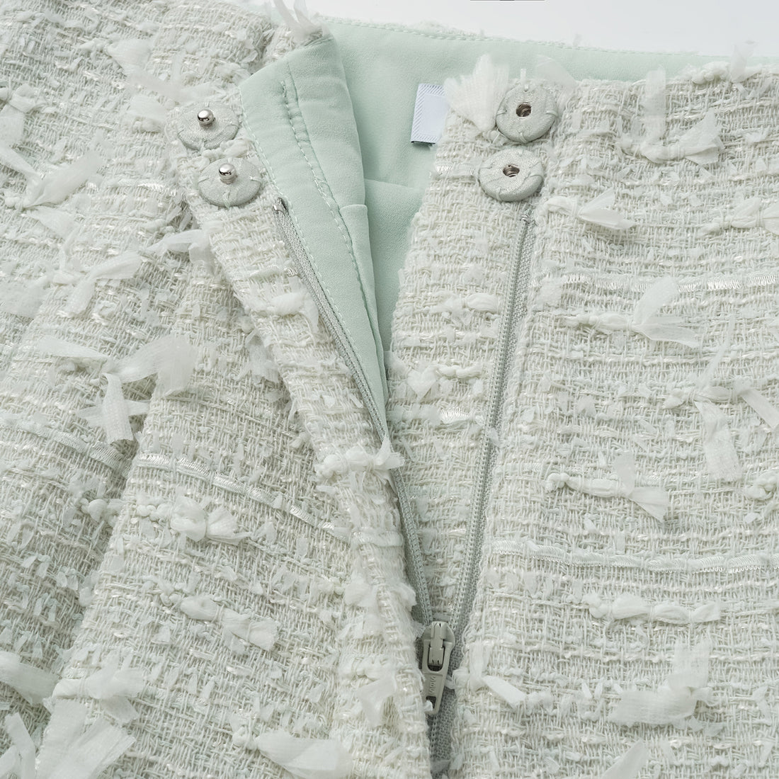 "Spring" Lightweight Tweed Wide Pants - Xiangzhu Late Spring