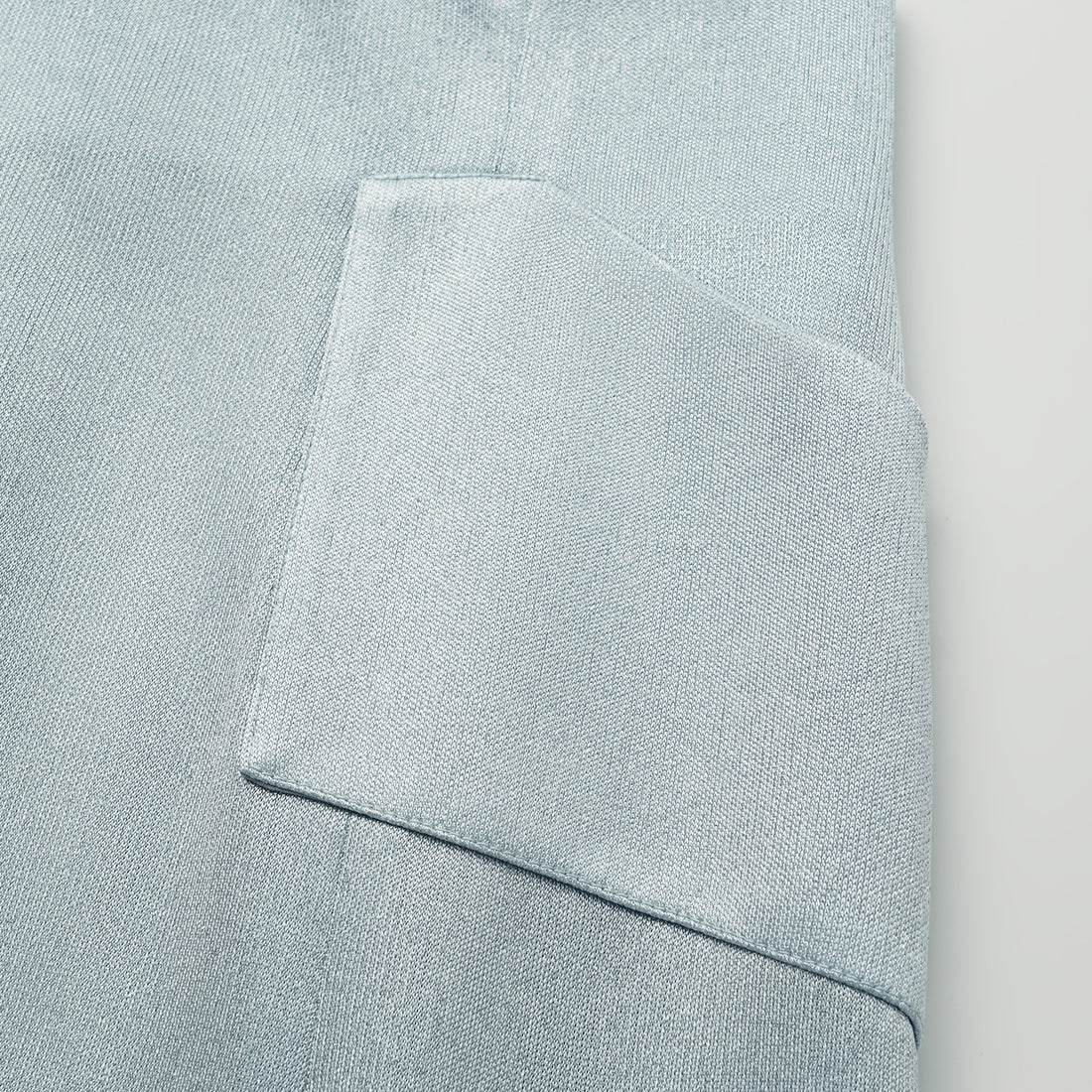 'Easy Go Chic' Acetate Pencil Skirt - Light Blue