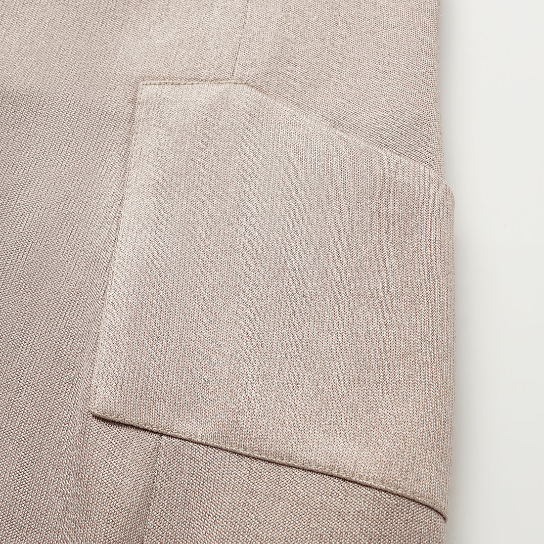 'Easy Go Chic' acetate pencil skirt — Coffee